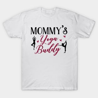 Yoga Mom Daughter Matching Gifts T-Shirt